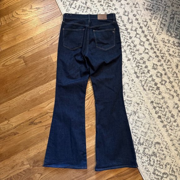 MADEWELL Flea Market Flare Jean 28/6 30" length | dark denim 70's - Picture 4 of 8